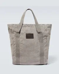 Our Legacy Tote Flight aus Canvas Grau