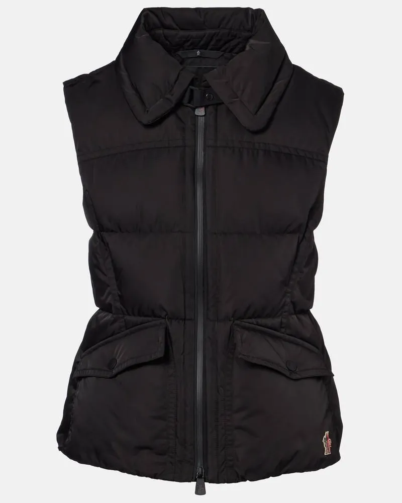 Moncler Daunenweste Hallaine Schwarz