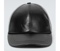 Baseballcap aus Leder