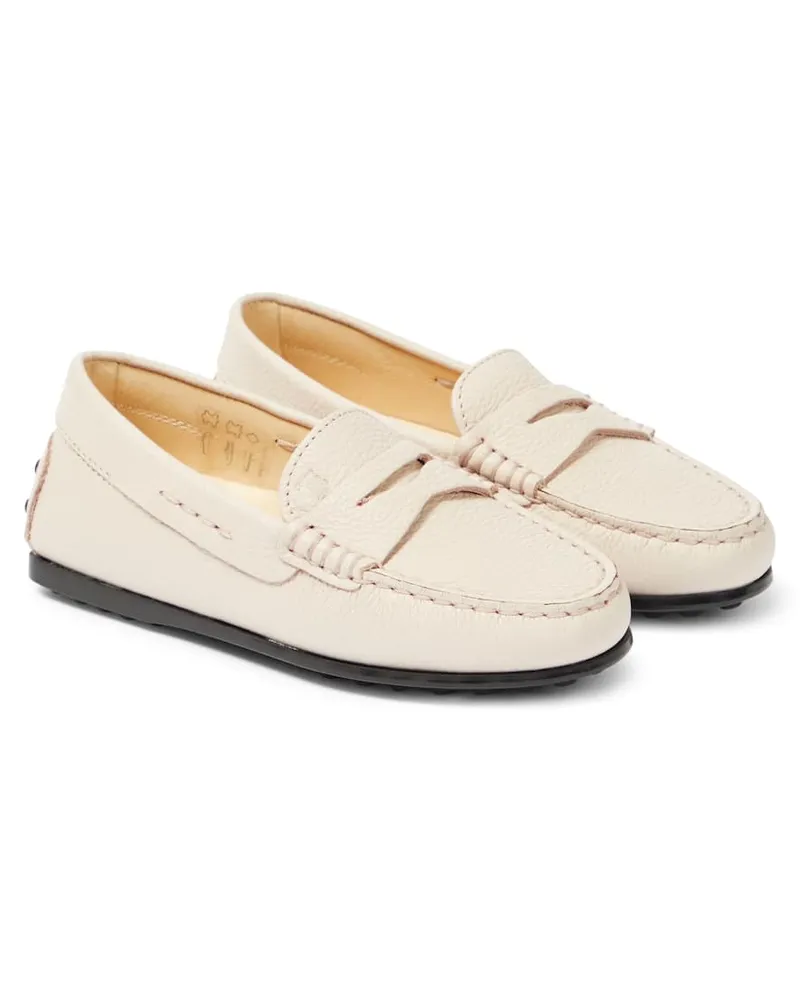 TOD'S Loafers City Gommino aus Leder Pink