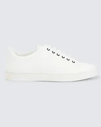 Manolo Blahnik Sneakers Semanado aus Leder Weiss