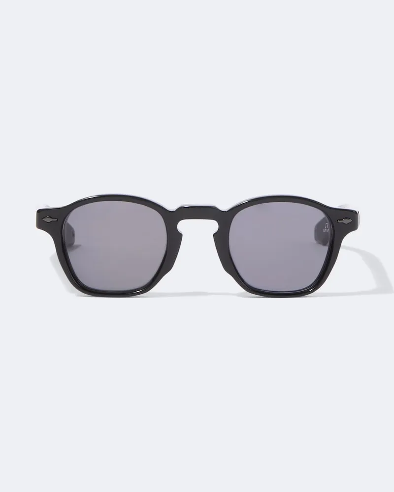 Jacques Marie Mage Runde Sonnenbrille Zephirin Schwarz