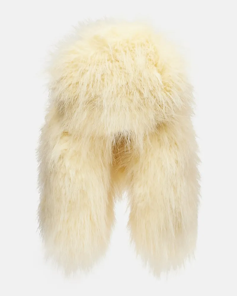 Jacquemus Mütze Grande Chapka Weiß
