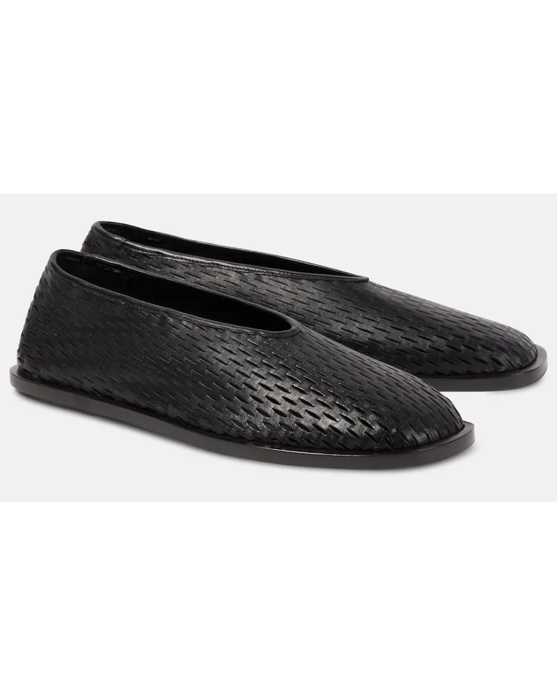 Proenza Schouler Ballerinas aus Leder Schwarz