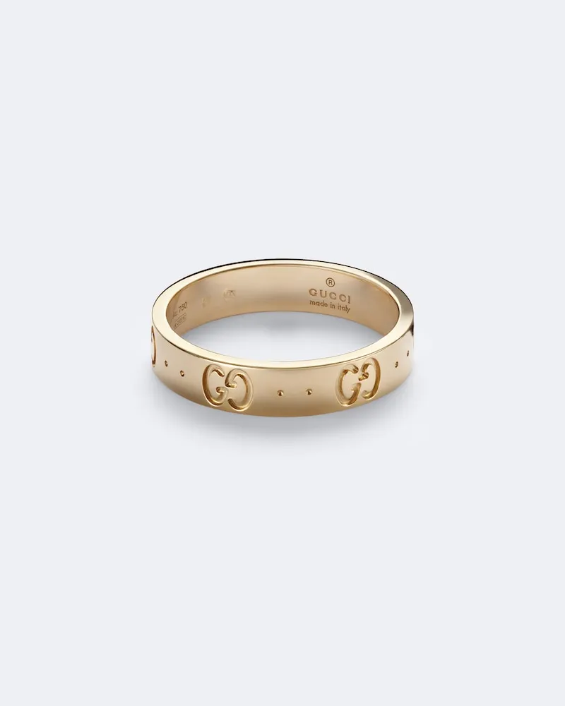 Gucci Ring Icon aus 18kt Gelbgold Gold