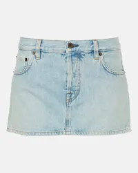 Miu Miu Jeansrock Blau