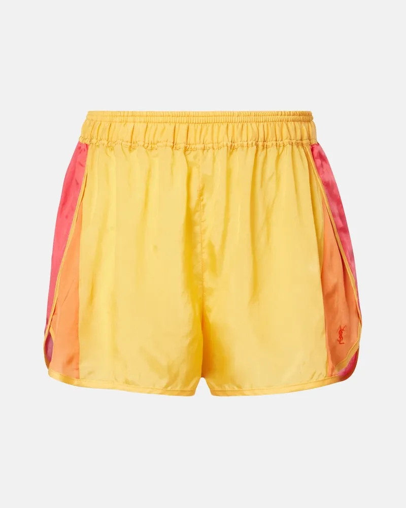 Saint Laurent Shorts Orange