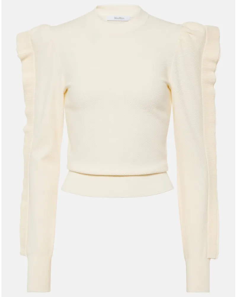 Max Mara Pullover Genero aus Jersey Beige