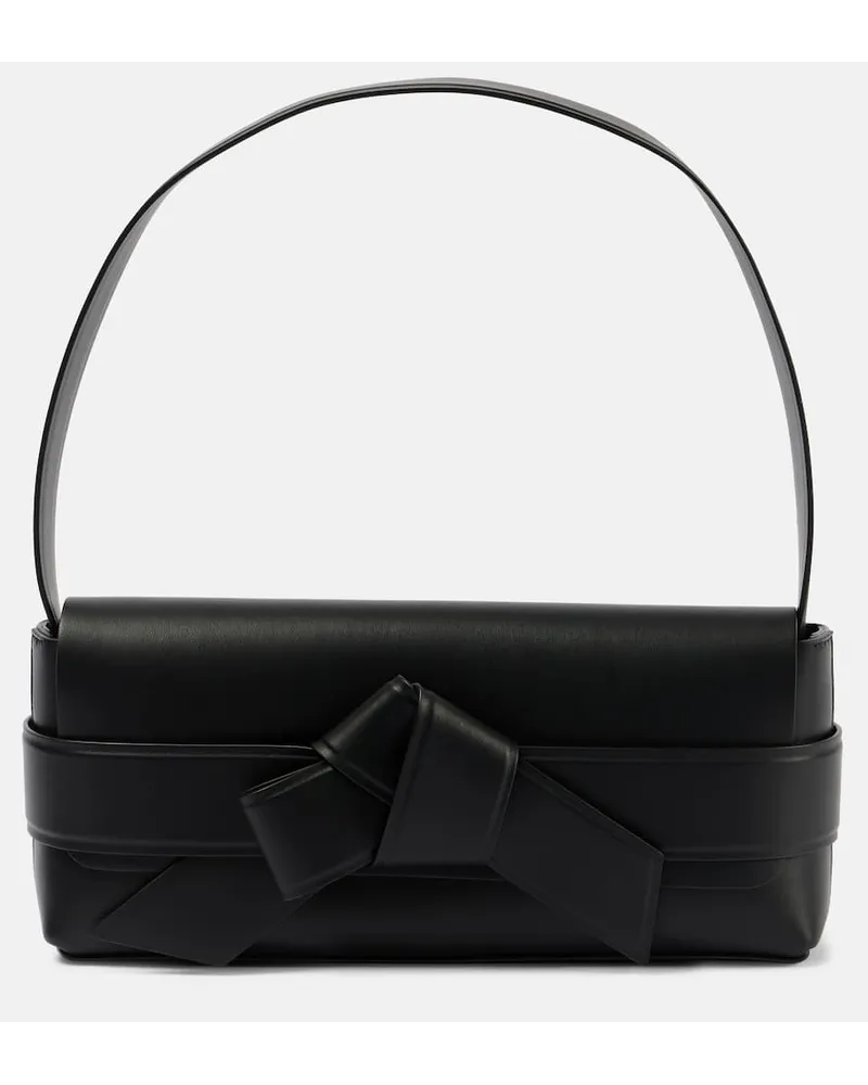 Acne Studios Schultertasche Musubi aus Leder Schwarz