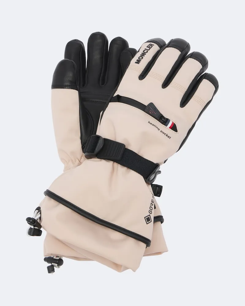 Moncler Skihandschuhe aus GORE-TEX Beige