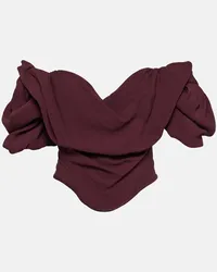 Vivienne Westwood Bustier-Top Sunday Rot