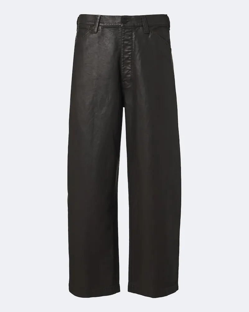 Christophe Lemaire Wide-Leg Jeans Schwarz