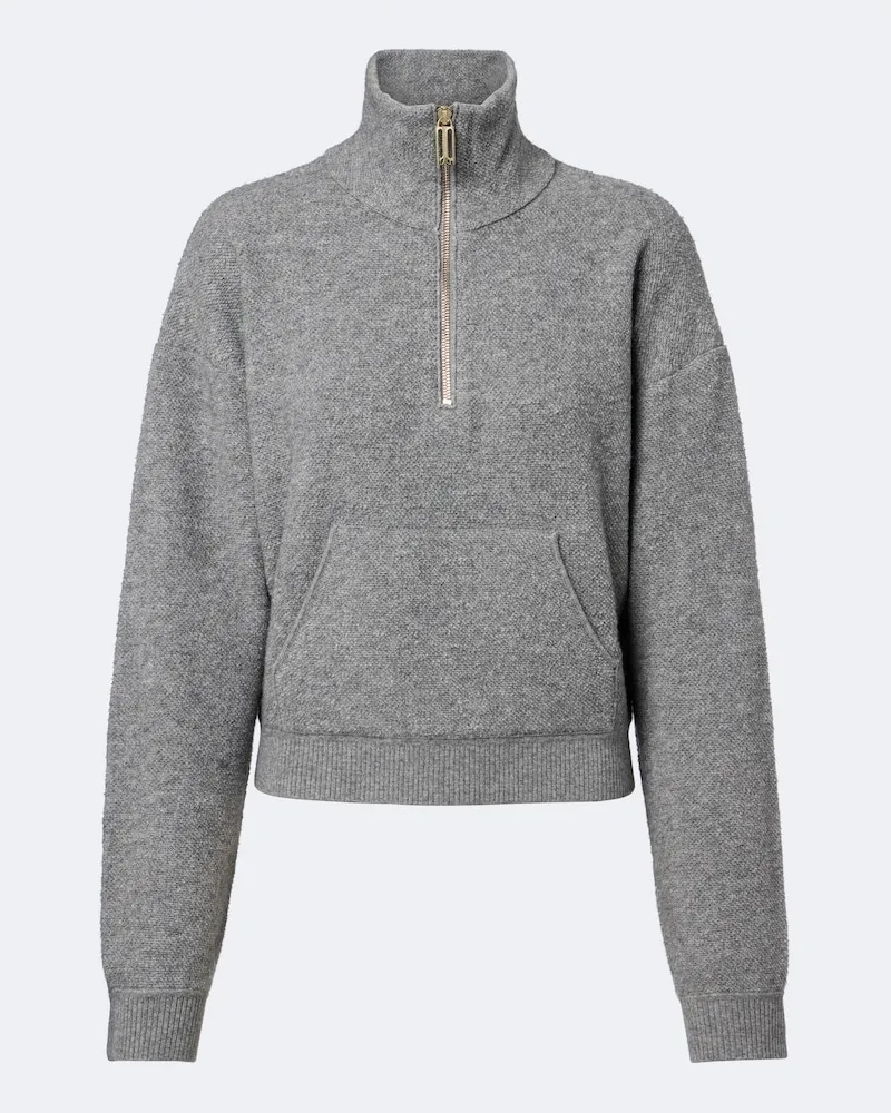 Victoria Beckham Pullover aus einem Wollgemisch Grau