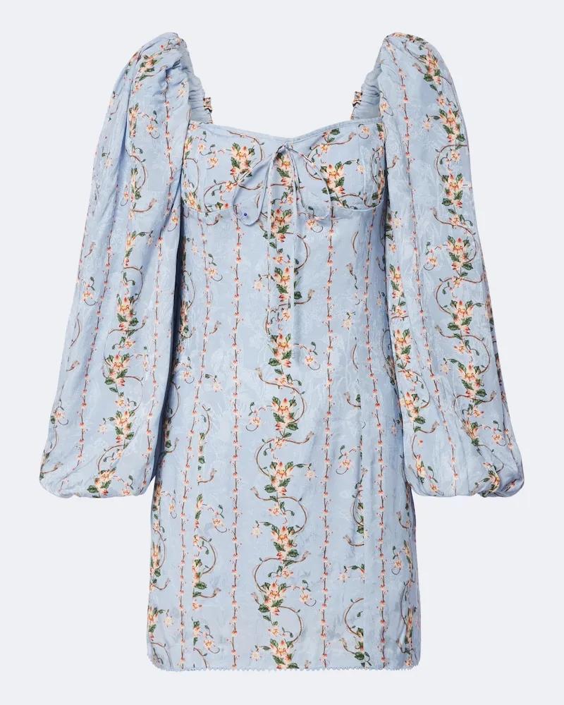 AGUA BENDITA Minikleid Lorena Blau