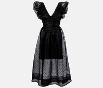 Midikleid aus Organza