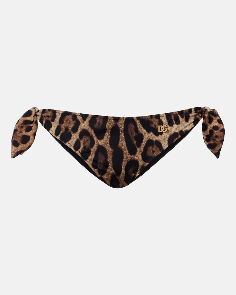 Dolce & Gabbana Bikini-Höschen Braun