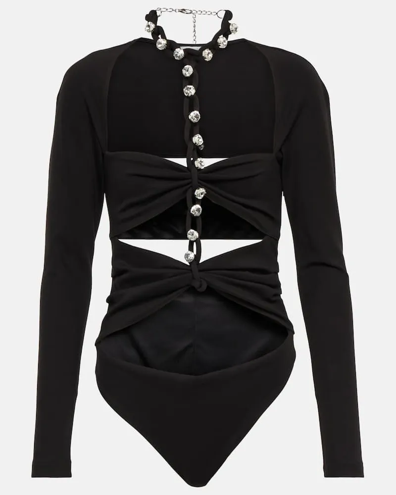 Area Verzierter Body Schwarz