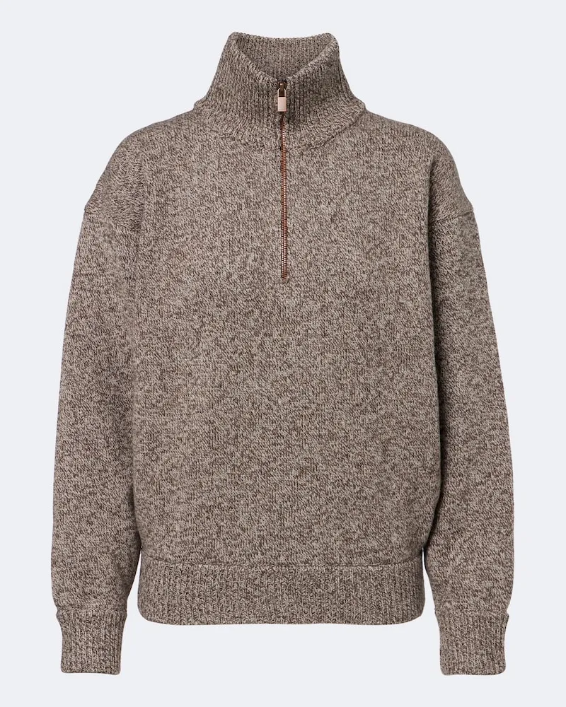 Magda Butrym Pullover aus Wolle Braun