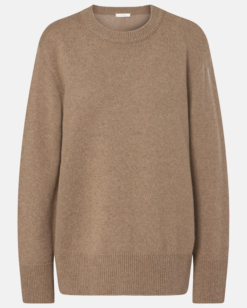 The Row Pullover Hibem aus Kaschmir Beige