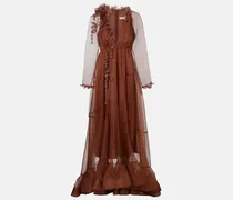Maxikleid Como aus Seide