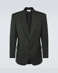 The Row Blazer Phil aus Wolle Grau