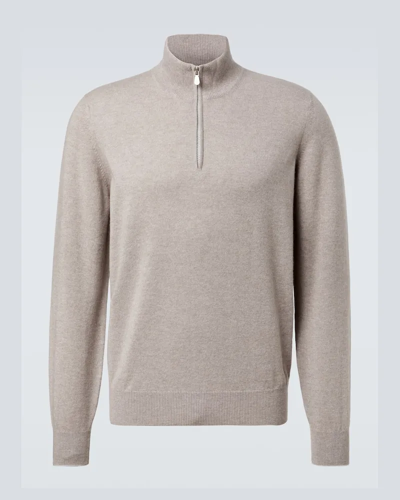 Brunello Cucinelli Pullover aus Kaschmir Braun
