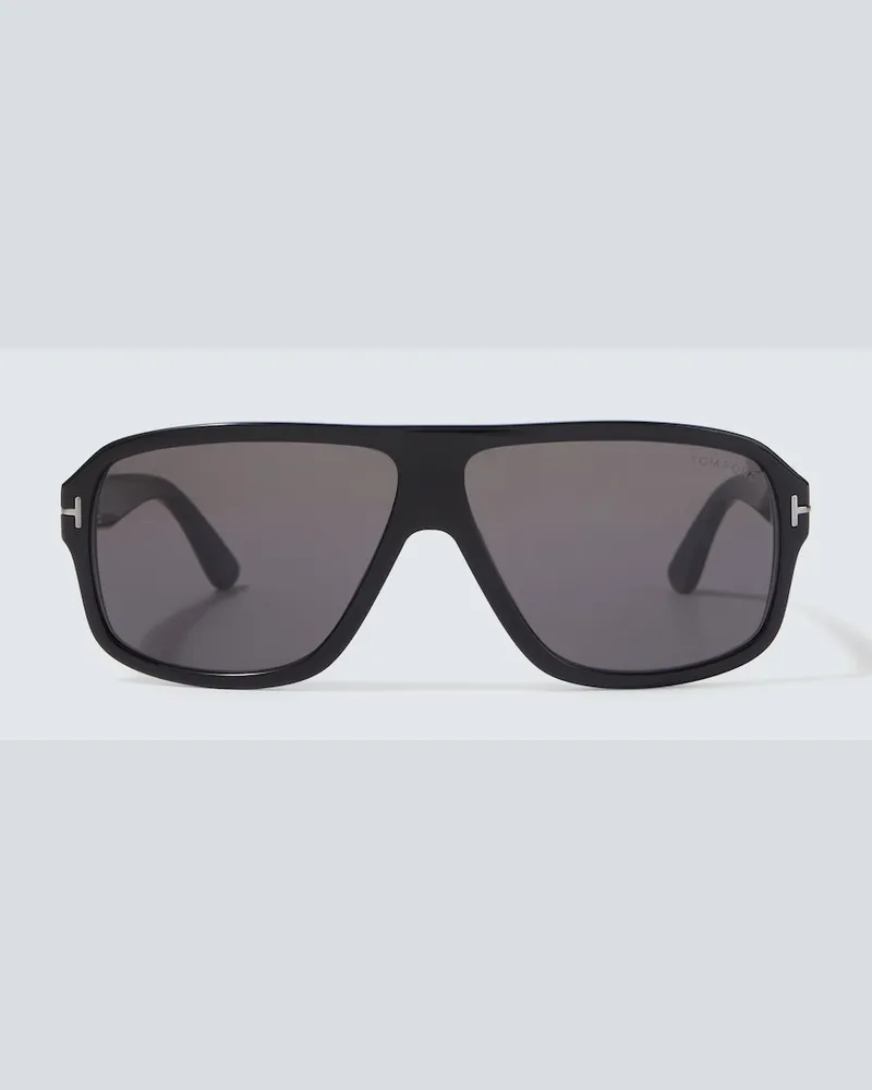 Tom Ford Aviator-Sonnenbrille William Schwarz