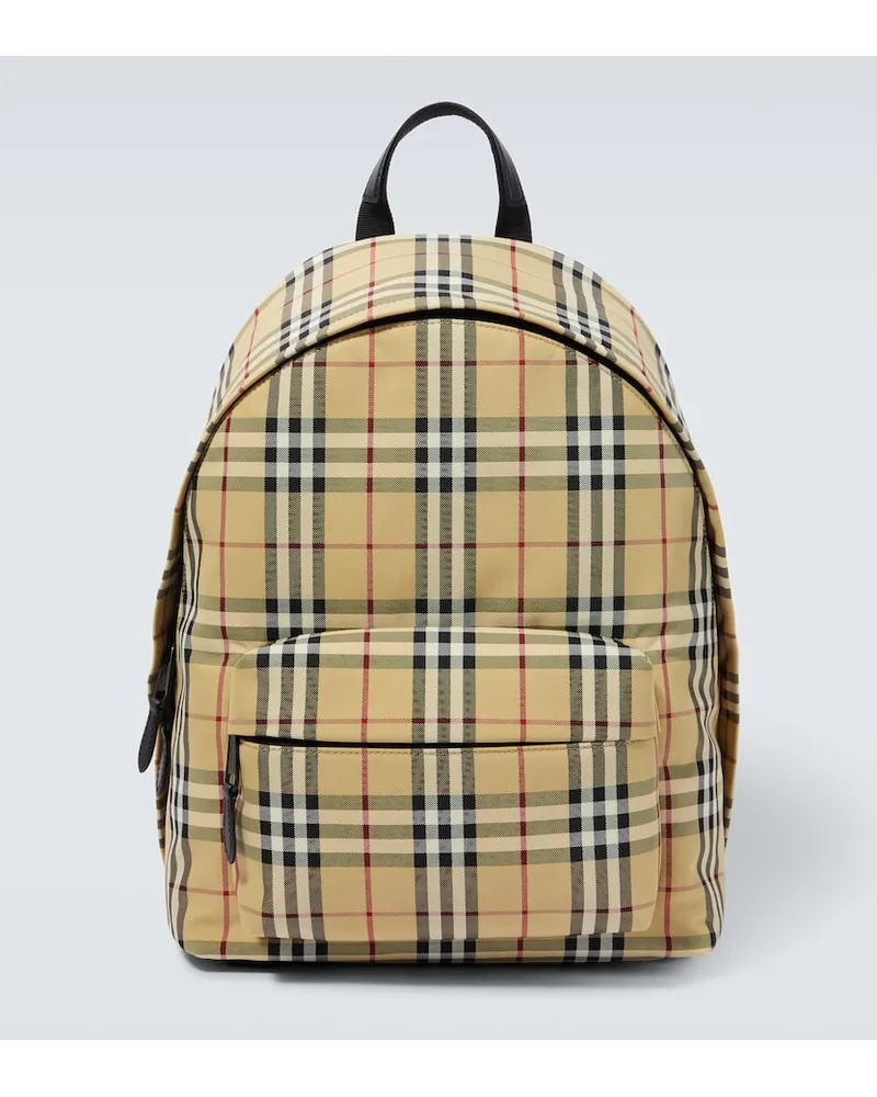 Burberry Rucksack  Check Beige