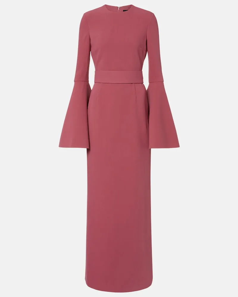 Solace London Robe Theia mit Gürtel Rosa