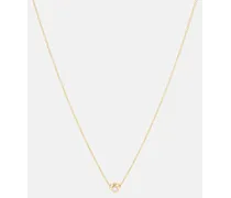 Halskette Audrey Small aus 18kt Gelbgold mit Diamant