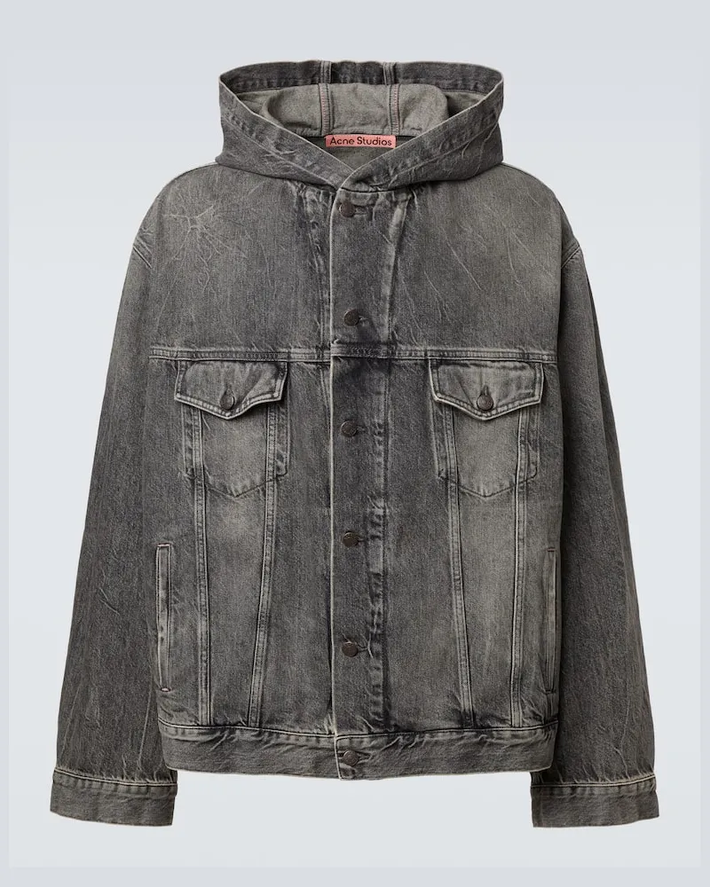 Acne Studios Jeansjacke Schwarz