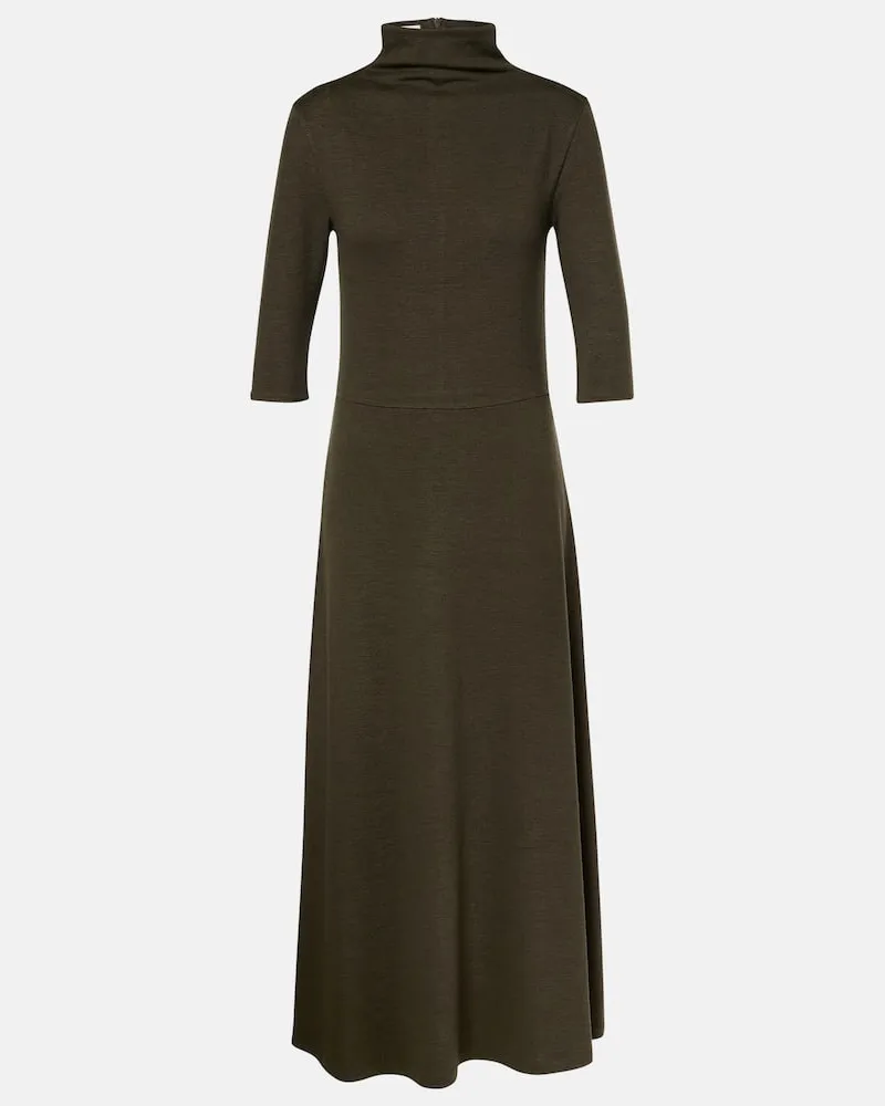 Vince Maxikleid aus Strick Grün