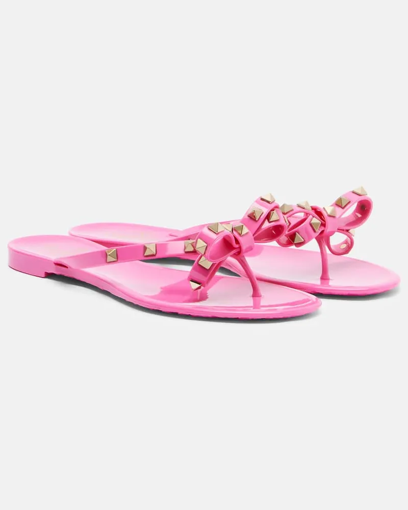 Valentino Garavani Sandalen Rockstud Rosa