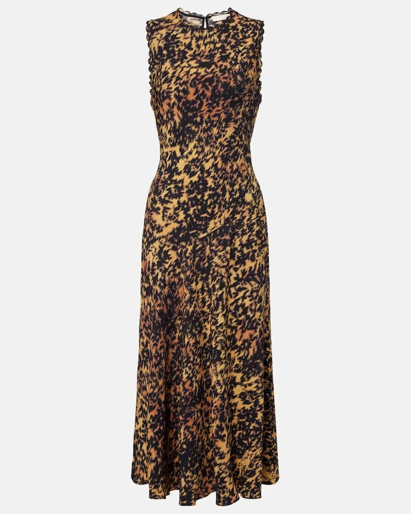 Ulla Johnson Bedrucktes Midikleid Clea Multicolor