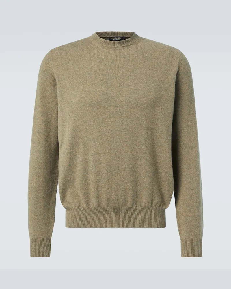 Loro Piana Pullover aus Kaschmir Grün
