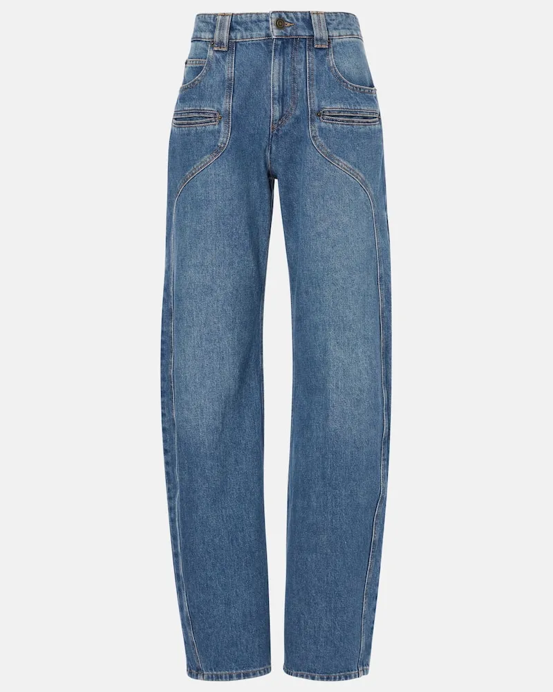 Isabel Marant Wide-Leg Jeans Betiane Blau