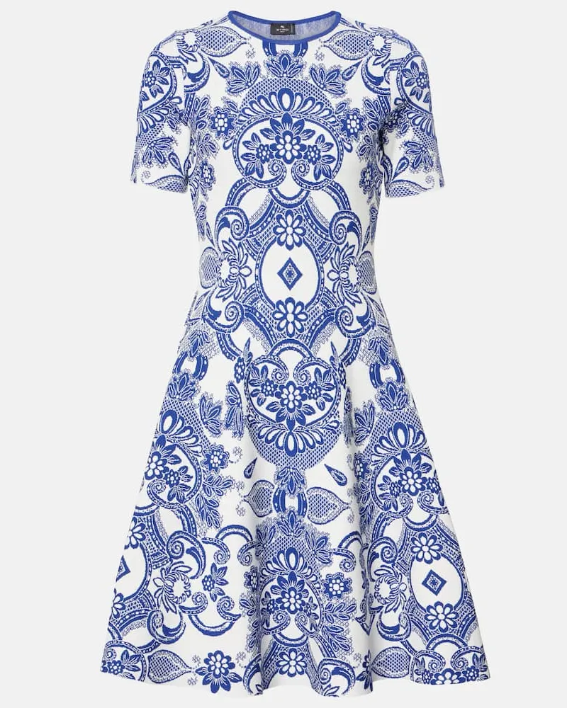 Etro Minikleid Blau