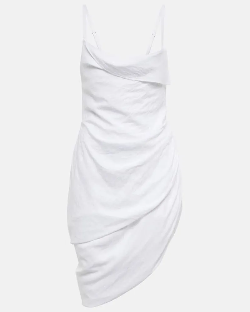 Jacquemus Minikleid La Robe Saudade aus Voile Weiã