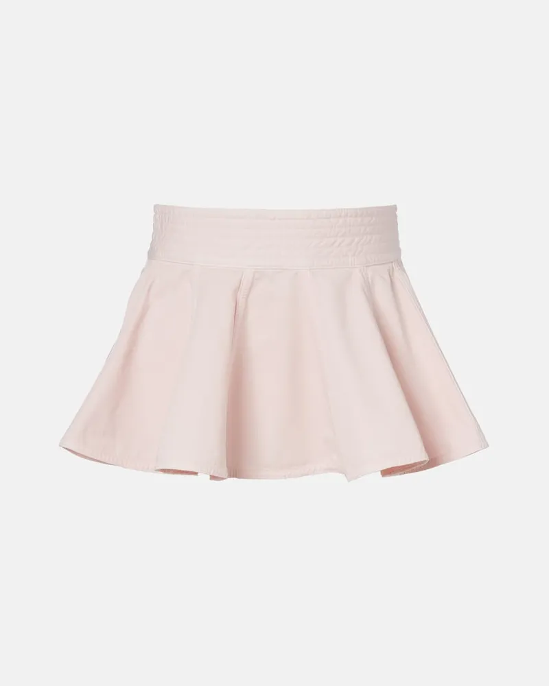 Alaïa Alaïa Gürtel aus Denim Rosa