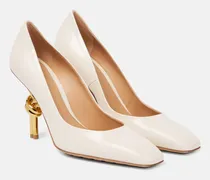 Pumps Knot aus Leder