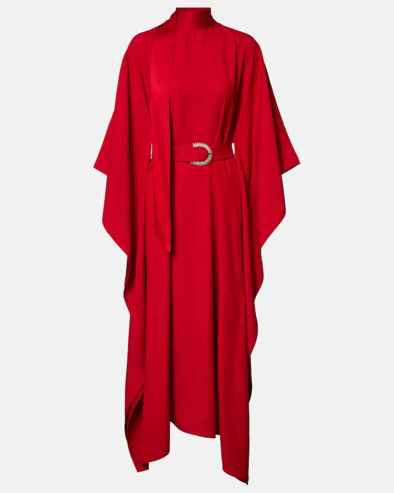 Taller Marmo Kaftan La Luna aus Cady Rot