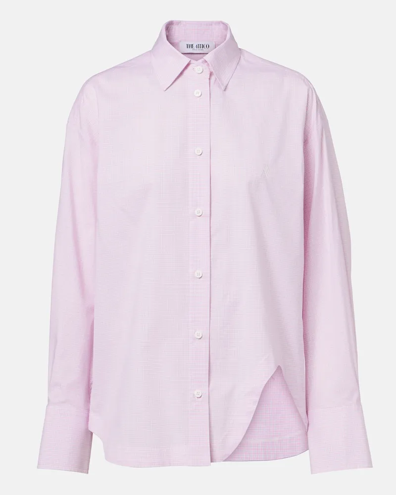 ATTICO Hemd Diana aus Baumwolle Rosa