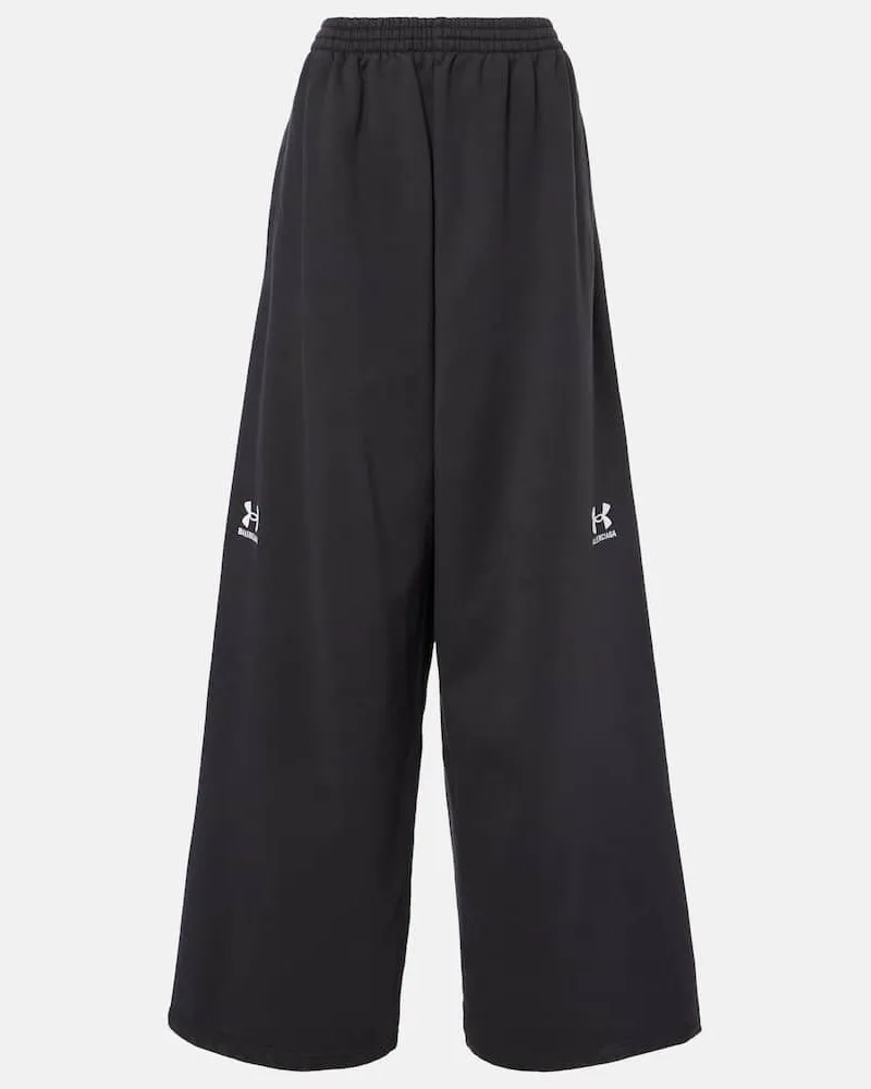 Balenciaga Jogginghose aus Baumwolle Schwarz
