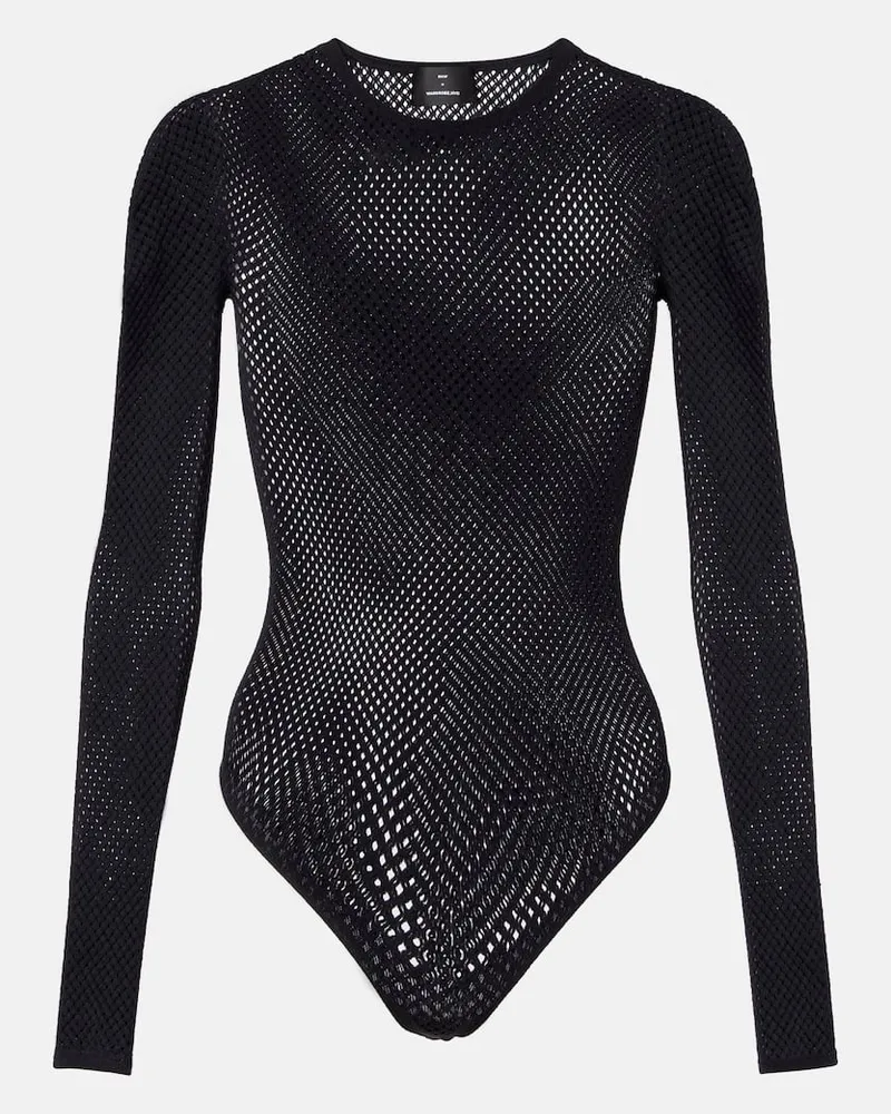 WARDROBE.NYC Body RHW Web aus einem Wollgemisch Schwarz