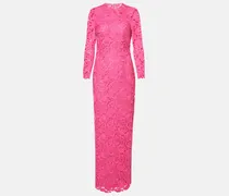 Robe aus Guipure-Spitze