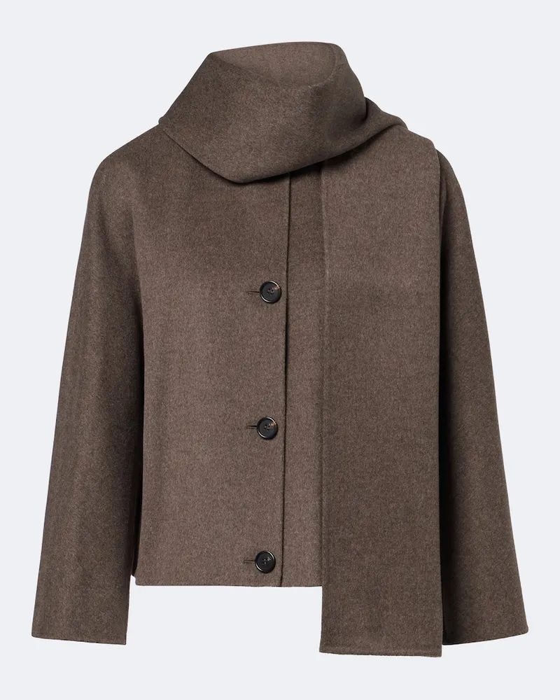 Max Mara Jacke aus Wolle Grau