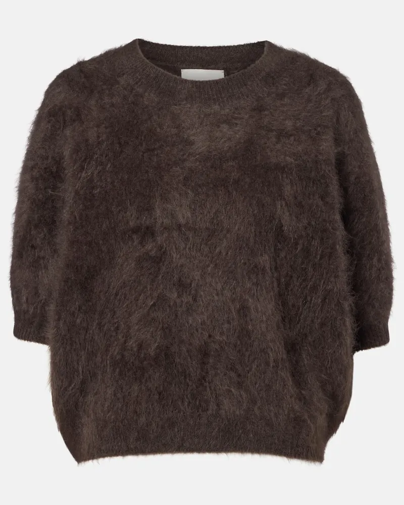 Lisa Yang Pullover Juniper aus Kaschmir Braun