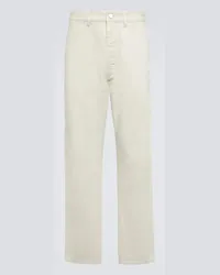 Christophe Lemaire Mid-Rise Straight Jeans Nude