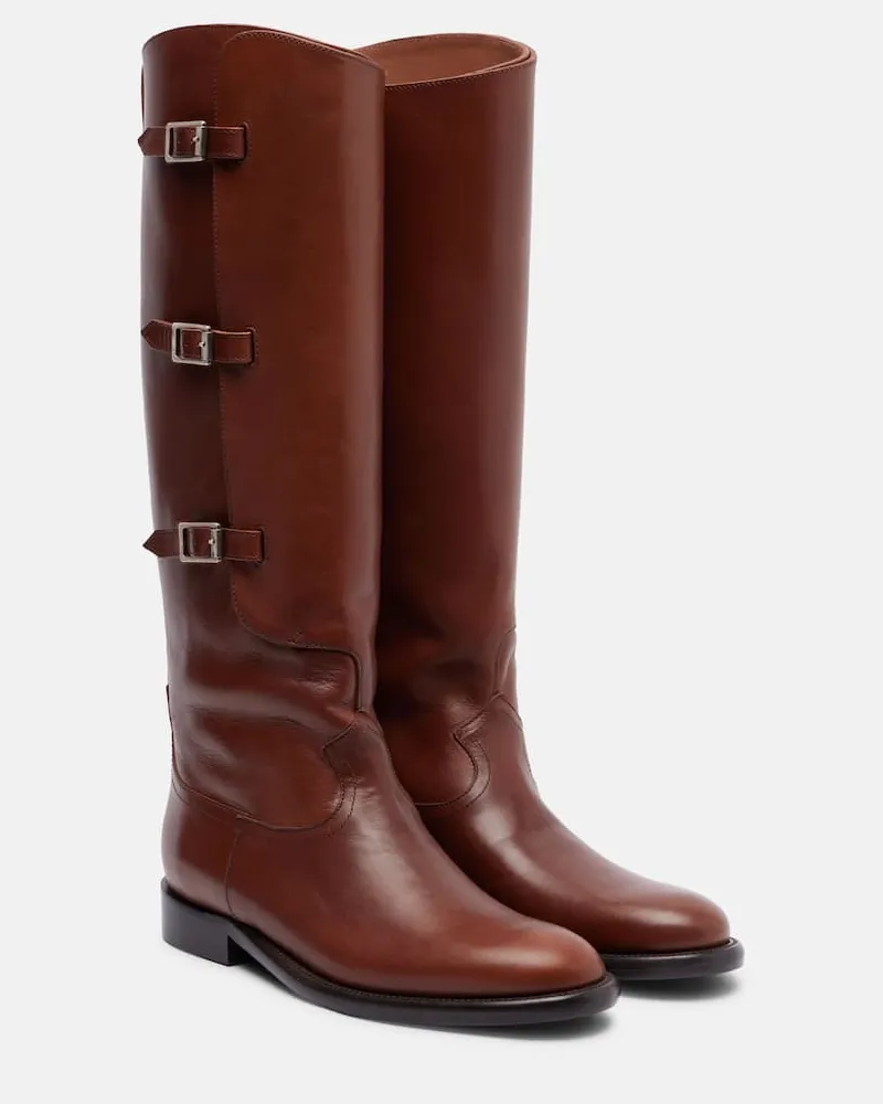 Paris Texas Stiefel Montana aus Leder Braun