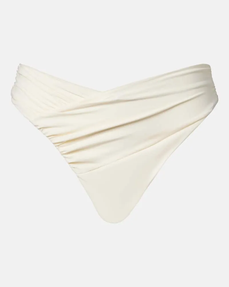 Magda Butrym Bikini-Höschen Weiß